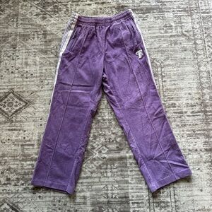 Adidas Purple Track Pants